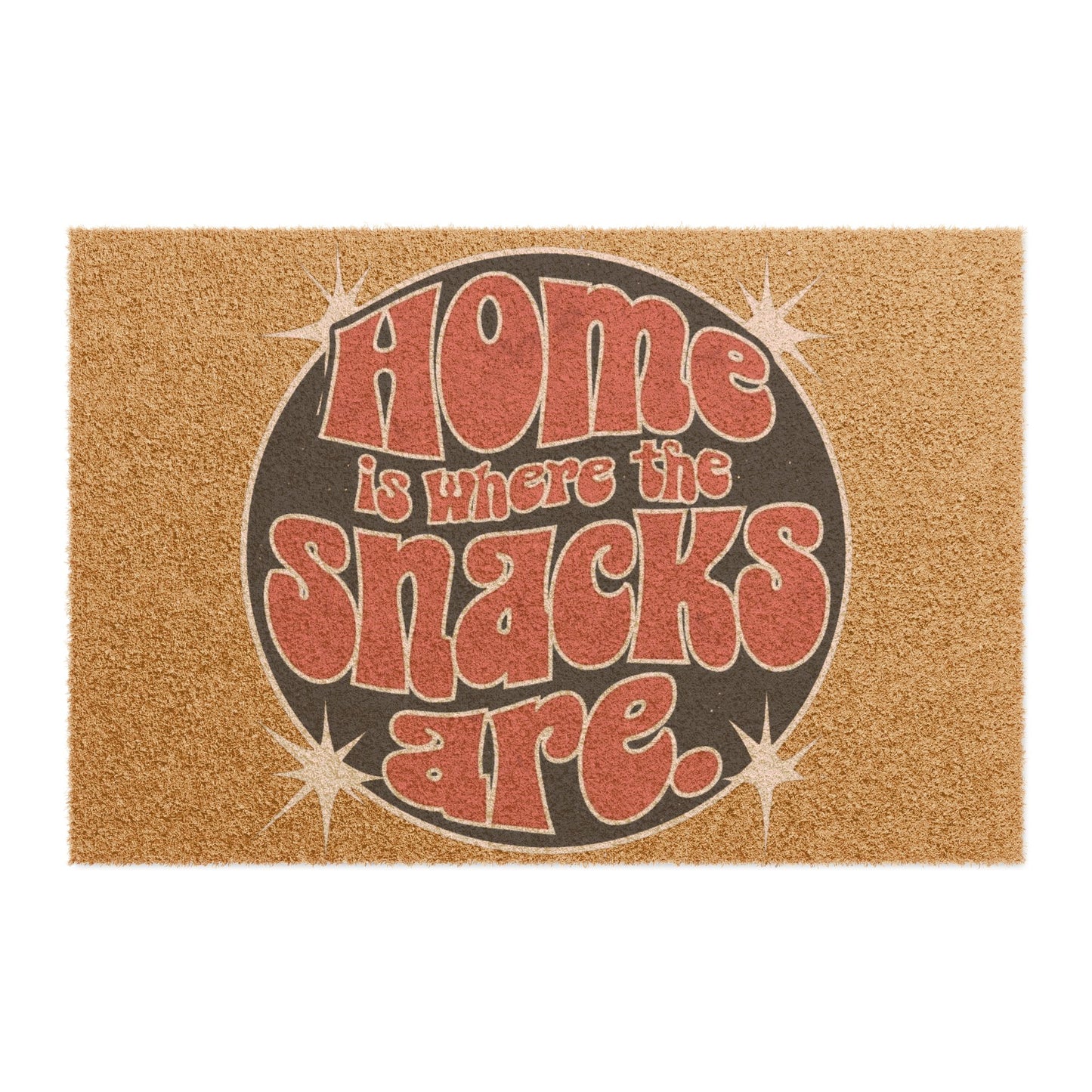Home Is Where the Snacks Are Doormat