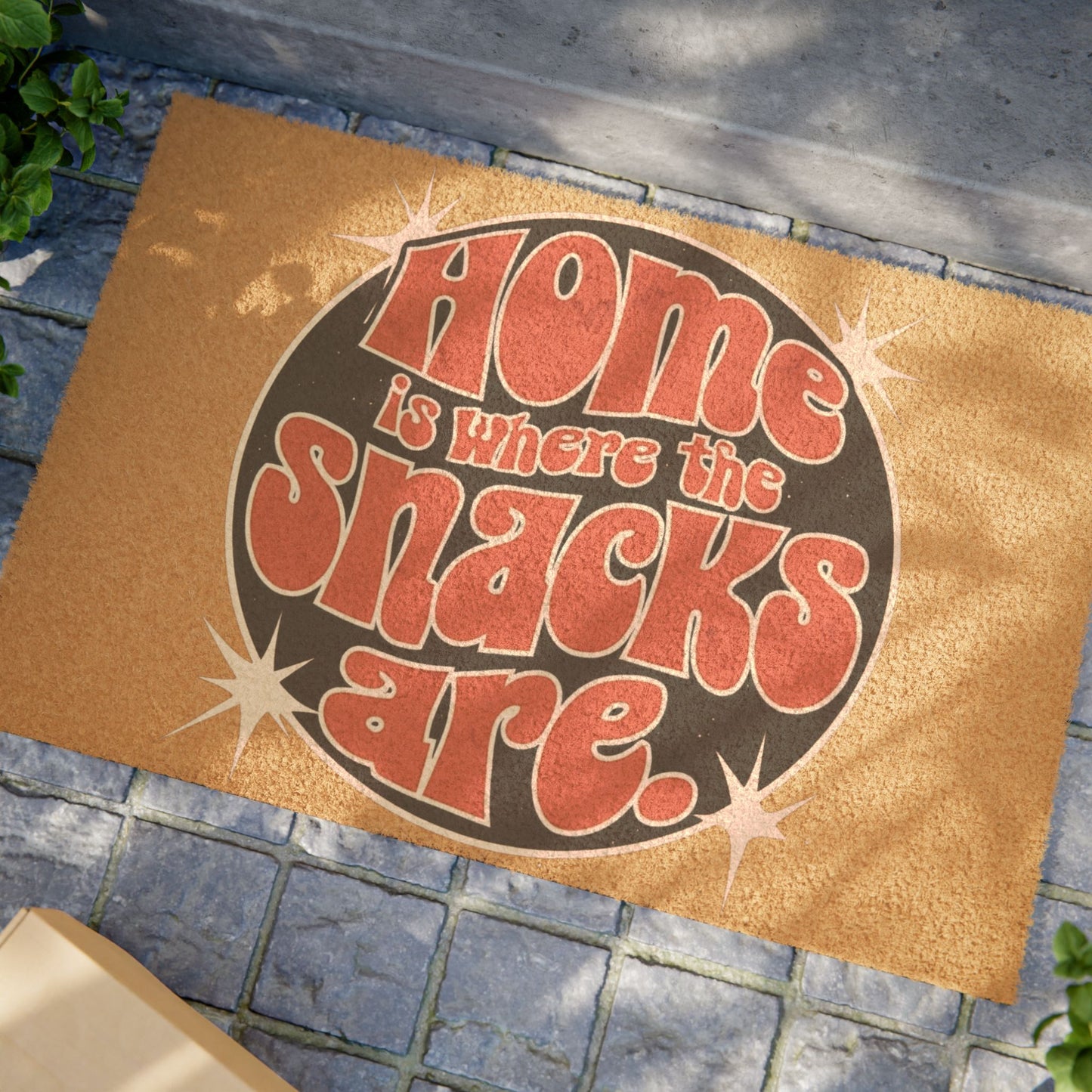 Home Is Where the Snacks Are Doormat