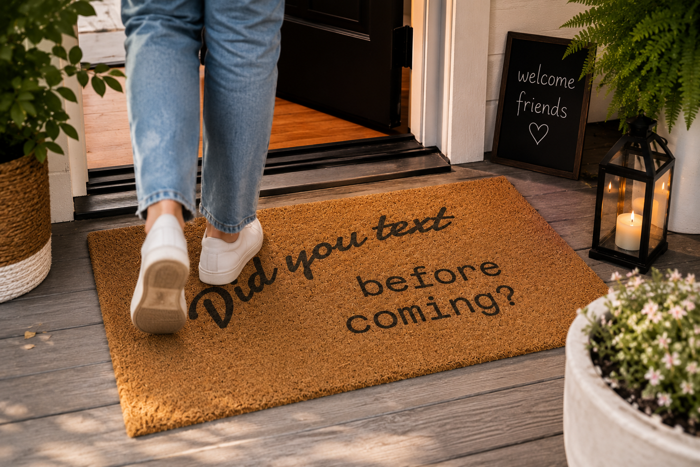 Did You Text Before Coming?