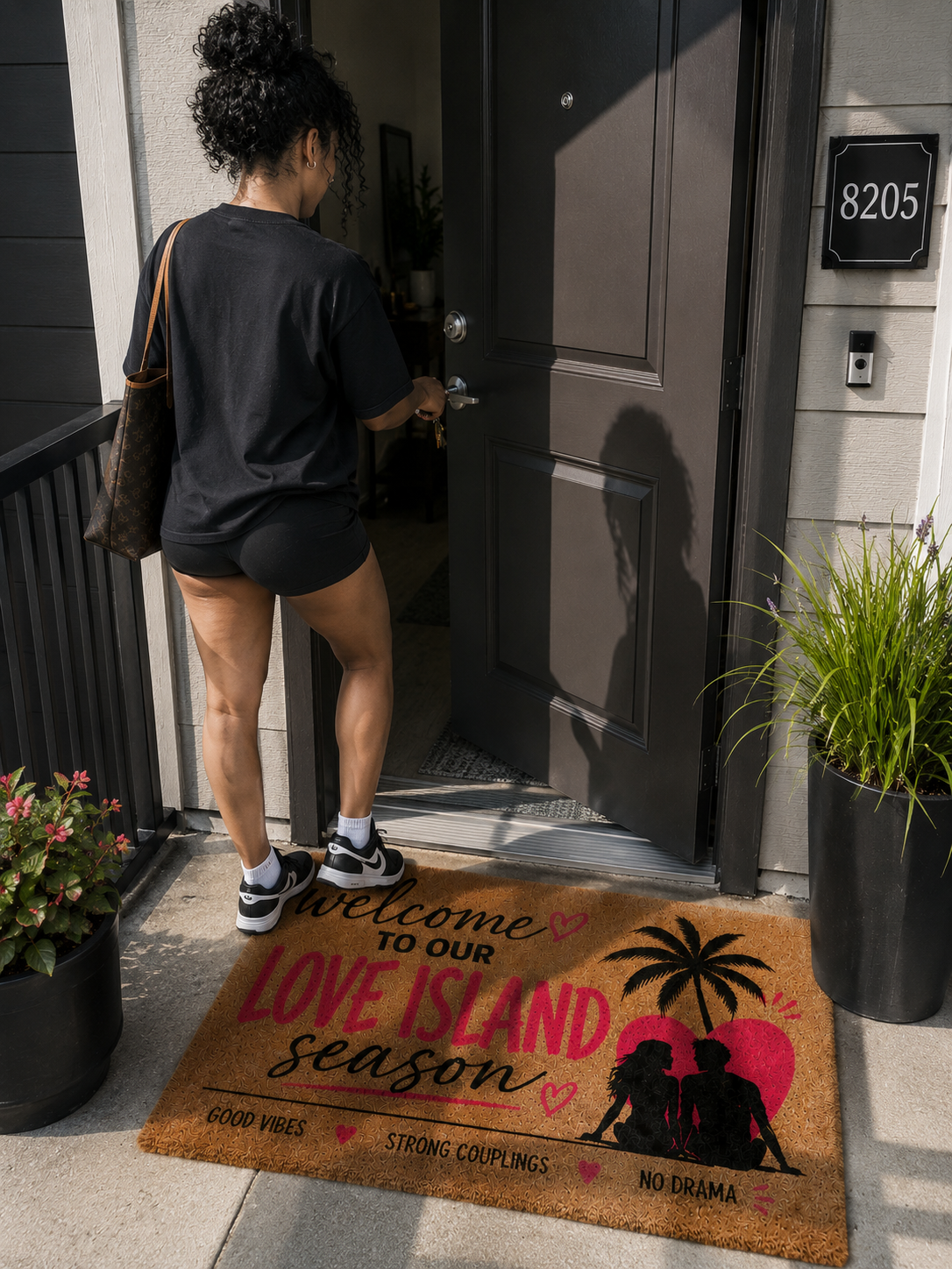 Welcome to Our Love Island Doormat