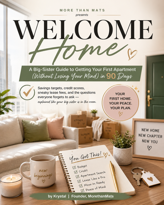 Welcome Home, A Big-Sister Guide to Getting Your First Apartment (Without Losing Your Mind) in 90 Days